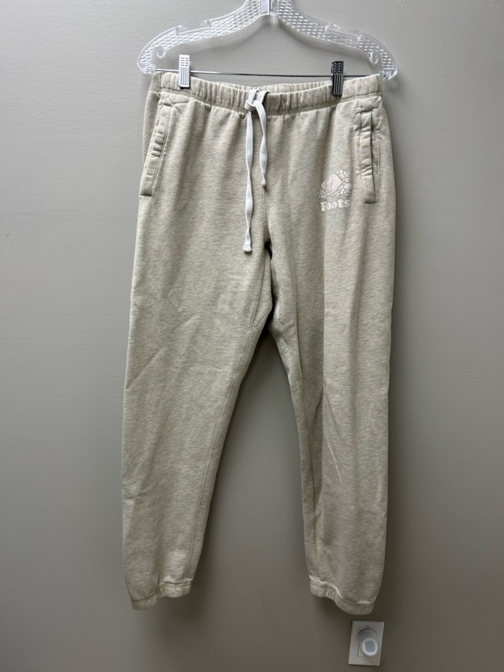 Roots Women’s Oatmeal Heather Power Sweatpants